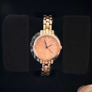 Invicta Rose Gold Women's Watch with Crystal Accents